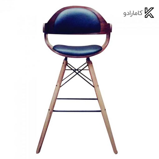 صندلی کانتر ایفلی چوبی مدل 2136