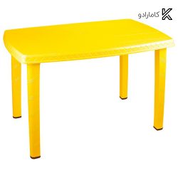میز مربع پایه فلزی ناصر پلاستیک کد 923