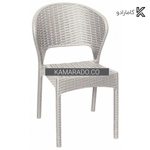 صندلی بدون دسته حصیر بافت ناصر پلاستیک کد 972