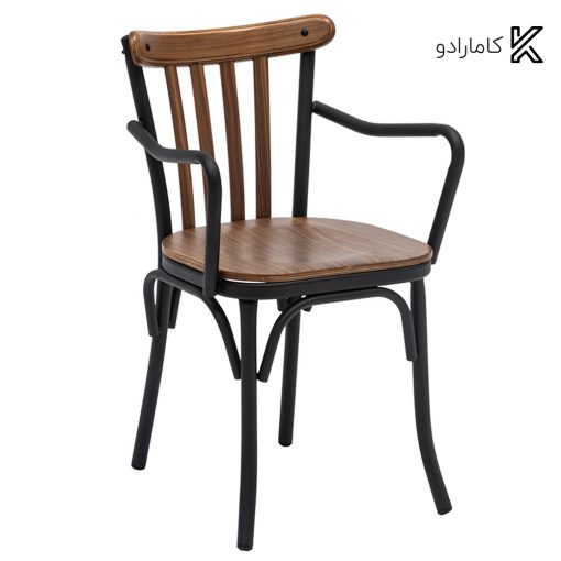 صندلی دسته دار فلزی برسو
