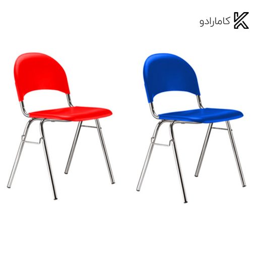 صندلی بدون دسته متال پلاست