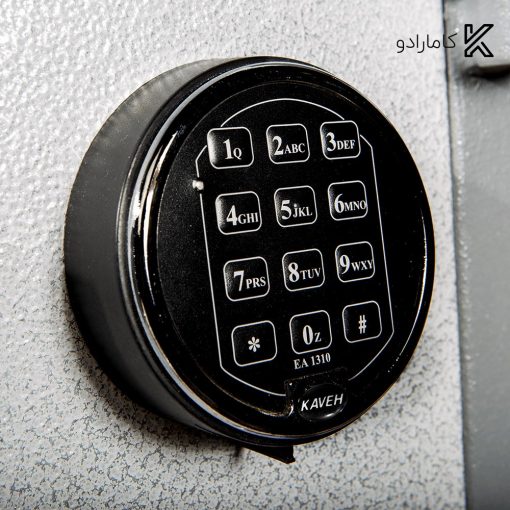 گاو‌صندوق سدید کاوه مدل 520Kdg با کلید و رمز دیجیتال
