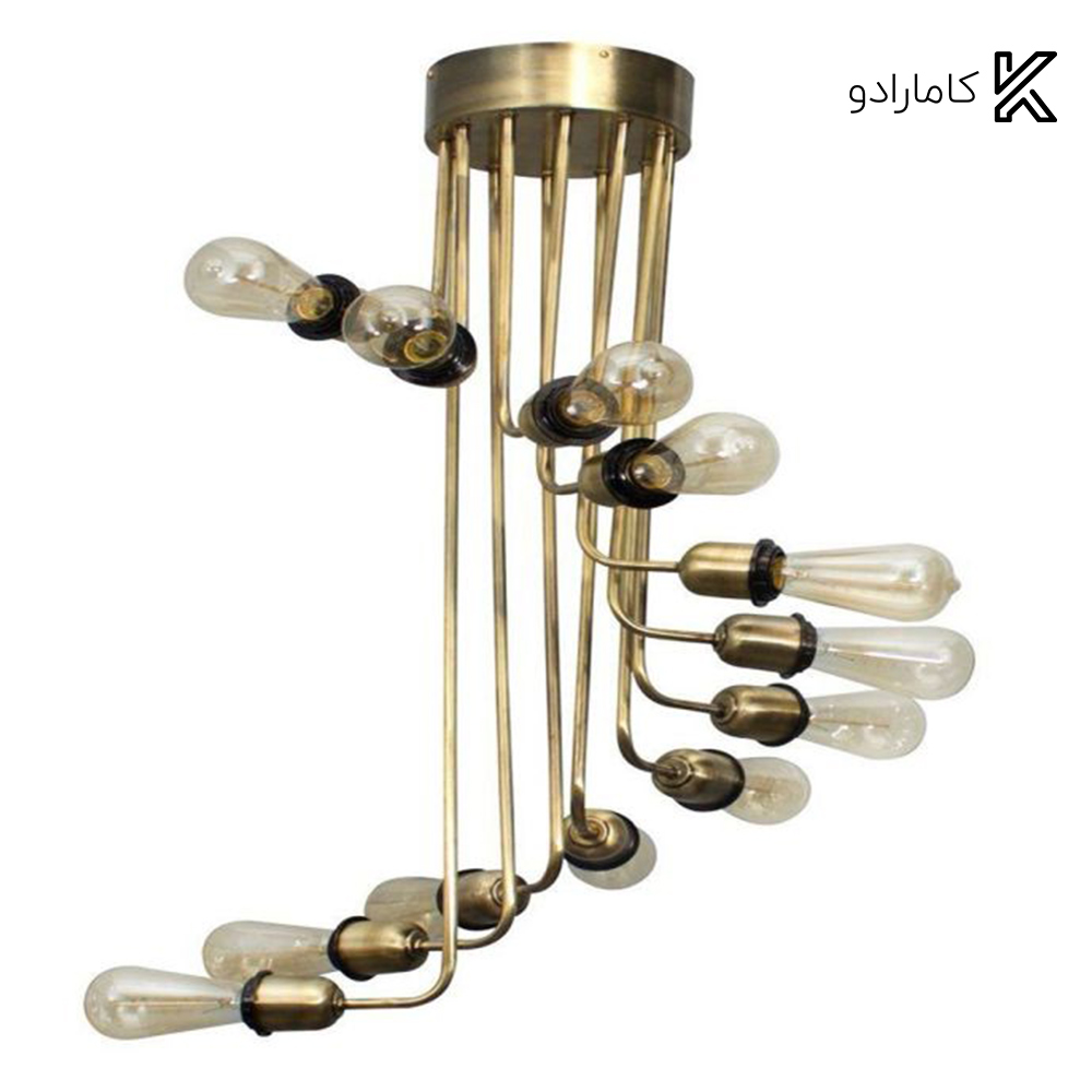 لوستر مدرن 10 شعله آرتا کد 122/10