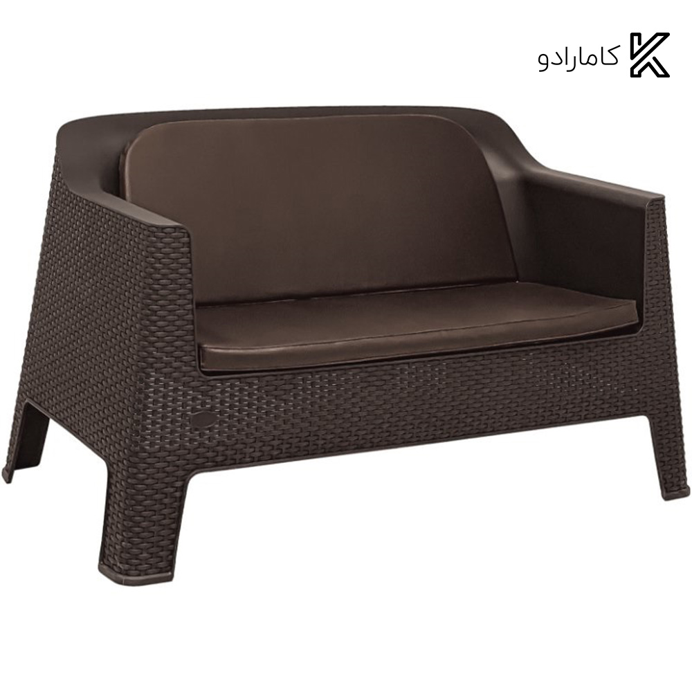 مبل حصیری دو نفره، کد 892، برند ناصر پلاستیک